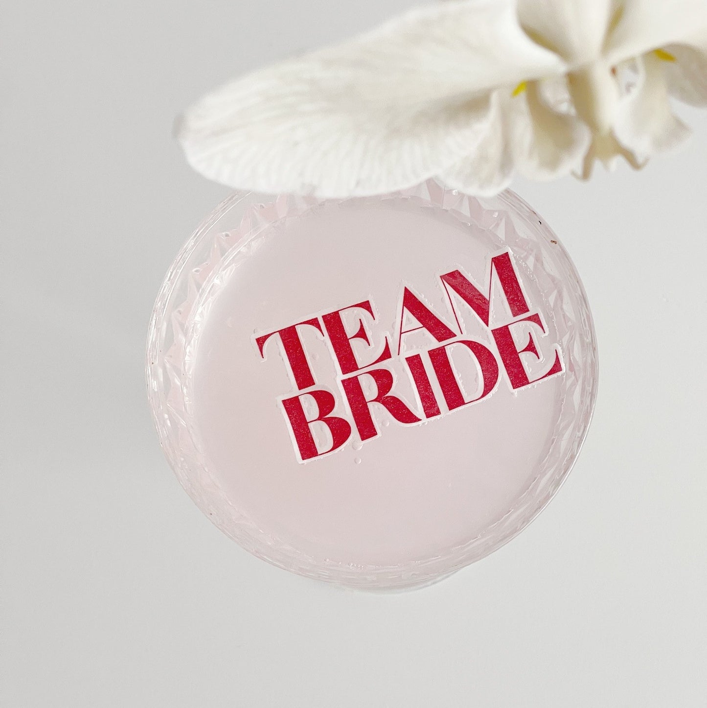 Team Bride {OG Block font} - Edible Cocktail Floats